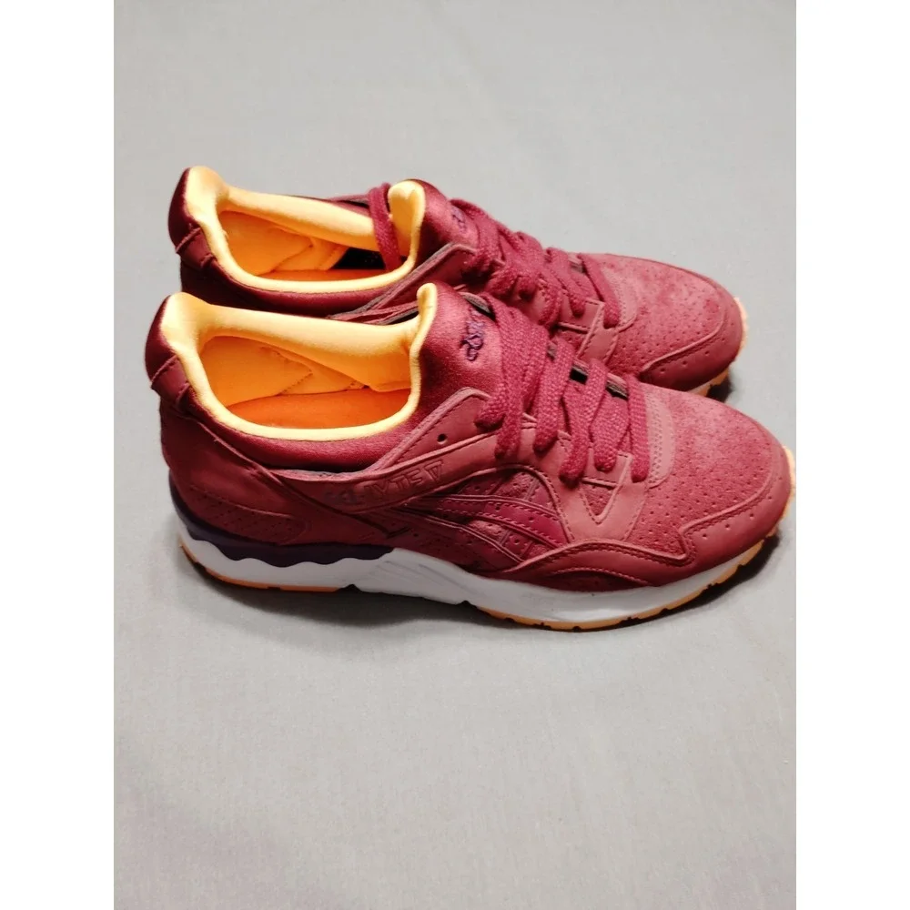 ASICS GEL‑Lyte V Men’s Size 5 Burgundy Dusk Dawn Athletic Running Sneakers Shoes
